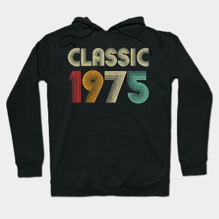 Classic 1975 Vintage 45th Birthday Gift Men Women T-Shirt Hoodie